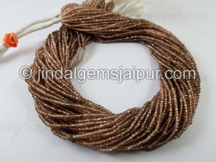 Andalusite Shaded Micro Cut Beads